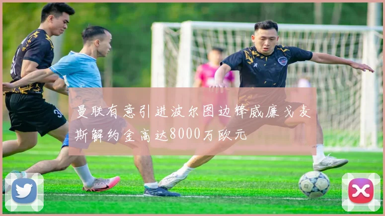 曼联有意引进波尔图边锋威廉戈麦斯解约金高达8000万欧元